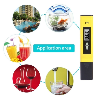 Easy-to- pH Meter for Aquarium Water Testing Resolution 0.01pH Dimension 155*30*18 mm