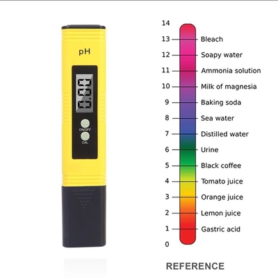Easy-to- pH Meter for Aquarium Water Testing Resolution 0.01pH Dimension 155*30*18 mm