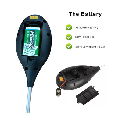 Plastics and Stainless Metal 4-in-1 Soil Fertility Tester for Garden Farm Greenhouse