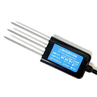 VWC Moisture Temperature Conductivity EC Probe 70mm Length for Soil Moisture Testing