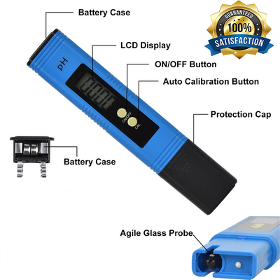 Advanced Water Testing 0-14PH Measurement Range PH Meters for Aquarium Swimming Pool