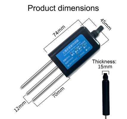 Highly Accurate Super Soil Humidity Detector Measuring Range 0-100% Probe Length 70mm