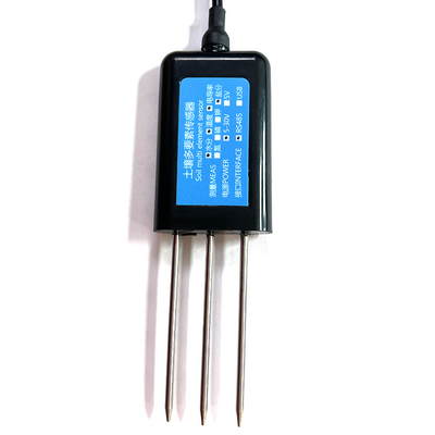Soil Temperature Moisture PH Electrical Conductivity Sensors 5-30VDC Power Supply