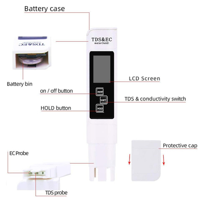 Customized support OEM Digital Water Tester for Drinking Water Aquariums Hydroponics