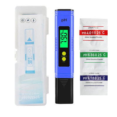 Battery Life Over 500 Hours Water Hardness pH Meter TDS Tester Pen with Backlight