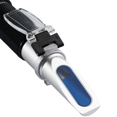Portable Refractometer 0-10%Brix Digital Test Meter 0-100%Salinity Automatic Temperature