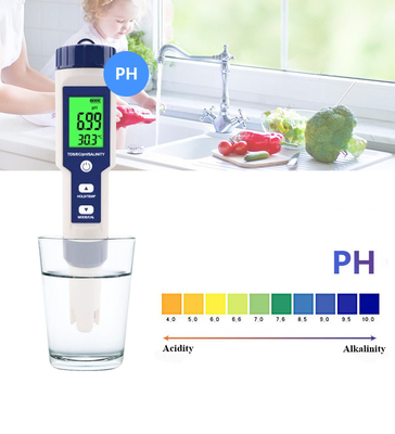 5 in 1 PH/Salinity/Temp/TDS/EC Testing Meter TP16 Water Digital Tester Ideal Detector