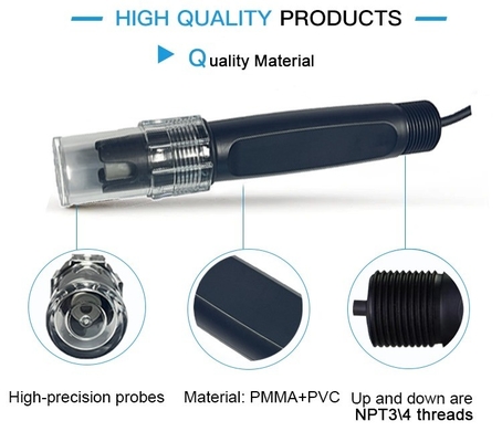 Online Digital Nitrate NO3- Measurement Sensor for Aquaculture RS485 Output Signal