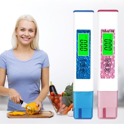 Back Light Display 4 in 1 Water Test Pen for Home Swimming Pool and Aquaculture Control