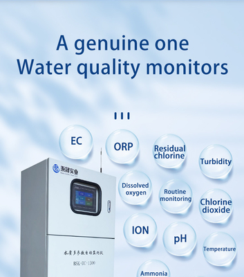 PH ORP EC TDS Salinity DO FCL Turbidity Analyzer for Monitoring of Swimming Pool Water