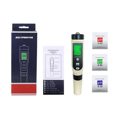 Digital 4-in-1 Pen PH/H2/ORP/Temperature Water Tester for Hospitals and Laboratories