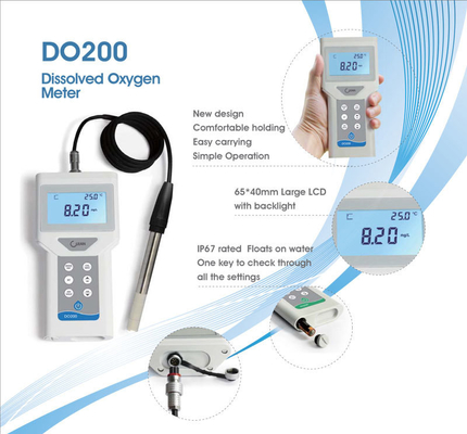 High Precision PH Sensor Handheld Portable Dissolved Oxygen Meter for Aquaculture