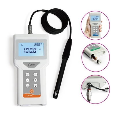 Portable Water Monitoring Handheld LCD Conductivity Tester 3 IN 1 High Precision