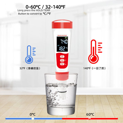Multi-function PH/EC/TDS/TEMP Meter 4 in 1 Pen-Type Water Tester for Drinking Water Fast
