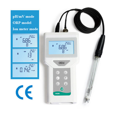 ODM Customized Support Handheld Portable pH/ORP Meter with Replaceable Electrode