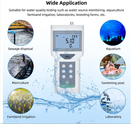 ODM Customized Support Handheld Portable pH/ORP Meter with Replaceable Electrode