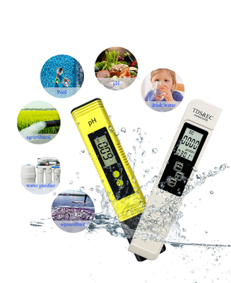 Measuring Range pH 0-14 TDS 0-9990ppm EC 0-9990us/cm Meter for Aquarium RO System Lab
