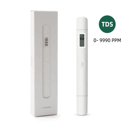 Highly Accurate TDS Meter One-Button Pen Type 0-9990ppm Measuring Range ±2% Accuracy