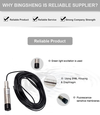 IP68 DO Measurement Sensor Meter Probe for Accurate Water Dissolved Oxygen Measurement