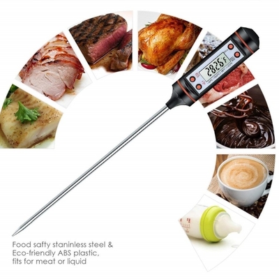 Kitchen Cooking BBQ Food Thermometer Stainless Steel Probe Temperature Range -50C-300C