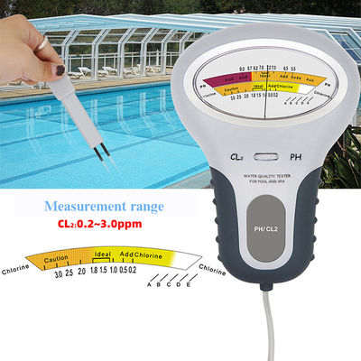 Cl2 PH Detector Pen Portable Electrical Tester for Measuring Water in Swimming Pools