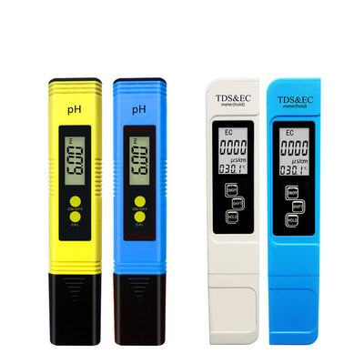 PH TDS EC Temperature Meter Combo Measuring Range 0-14ph 0-9990ppm 0-9990us/cm 3V Pen Type