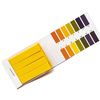 LAB 0-14 pH Paper Test Strips Universal Indicator Paper for pH 1-14 Alkalinity Testing