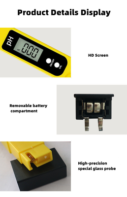Compact and Lightweight Digital Pen Type Tester for Measuring Water Acidity 102g