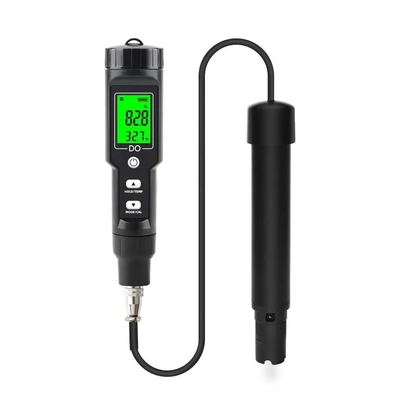 LCD Display Dissolved Oxygen Meter Temperature Water DO Tester for Aquaculture Analysis