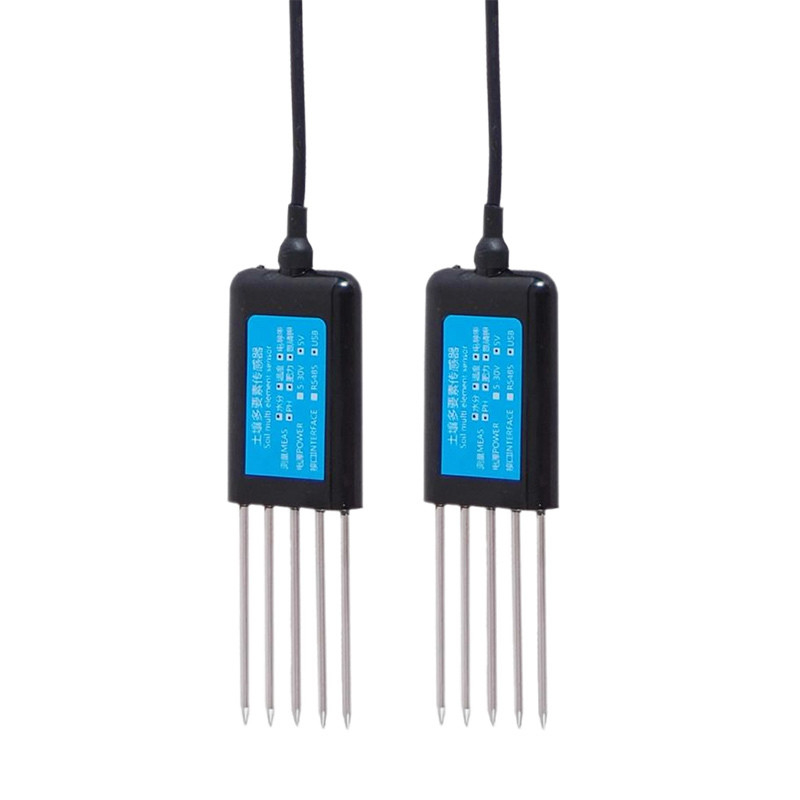 Temperature PH NPK Moisture EC and Salinity Sensors in Agriculture 7 in 1 Soil Tester Kit