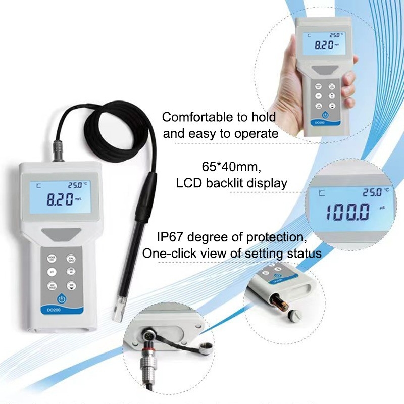 DO200 Portable Pen Type Sensor for Accurate Dissolved Oxygen Measurement in Ponds