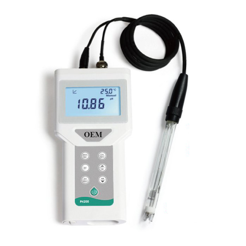 ODM Customized Support Handheld Portable pH/ORP Meter with Replaceable Electrode