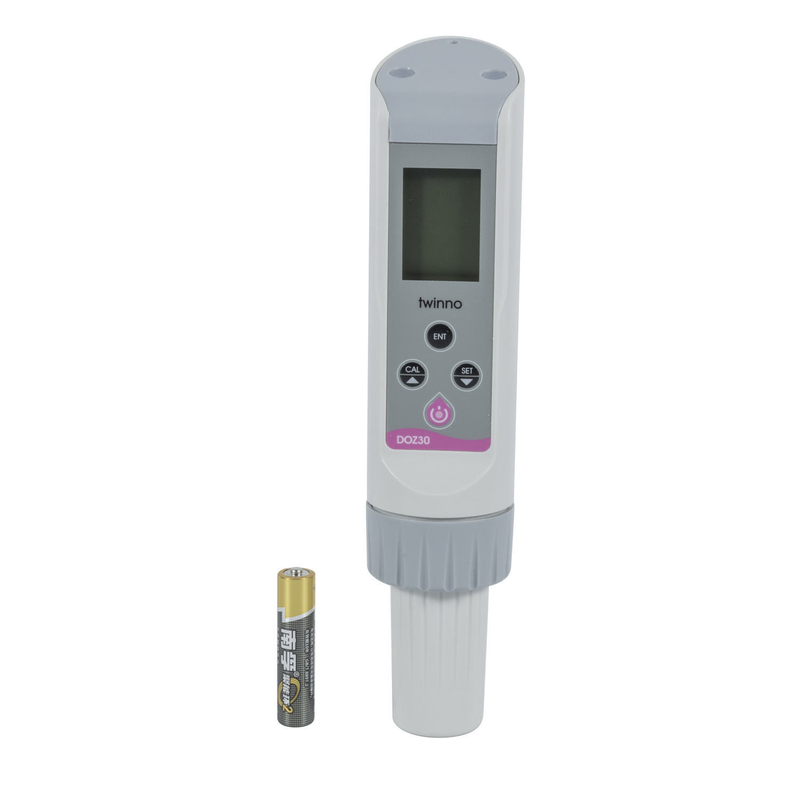 Water PH Meter Pen Type Ozone Meter with Measuring Range 0-10.00 mg/L and Big Screen