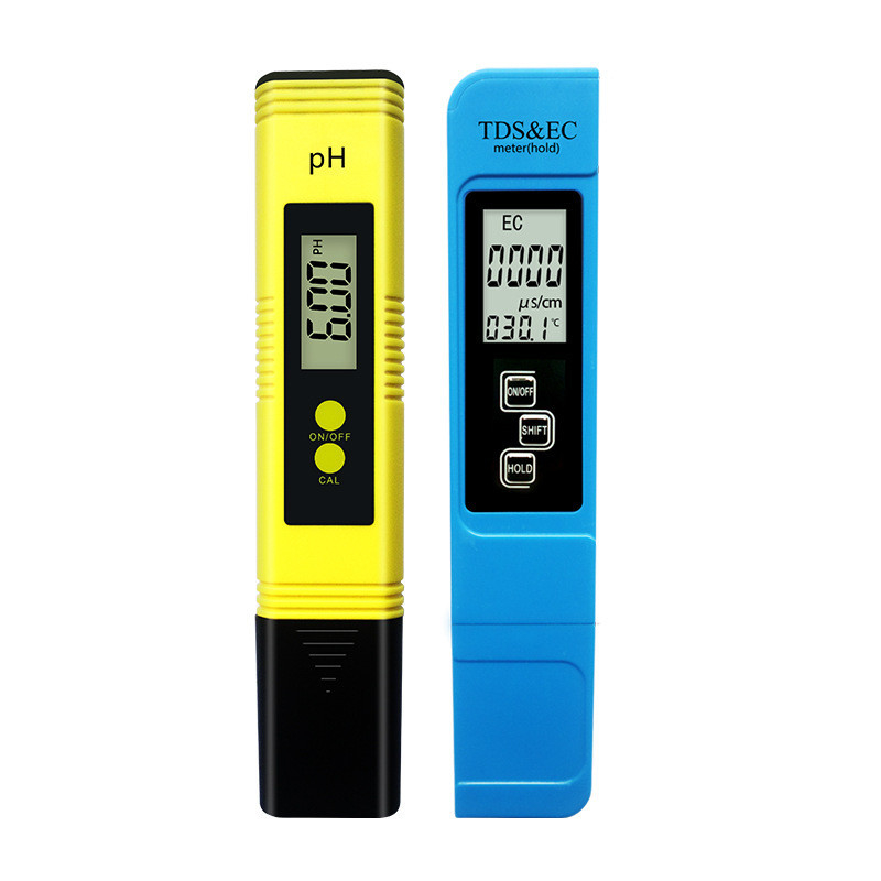 Measuring Range pH 0-14 TDS 0-9990ppm EC 0-9990us/cm Meter for Aquarium RO System Lab