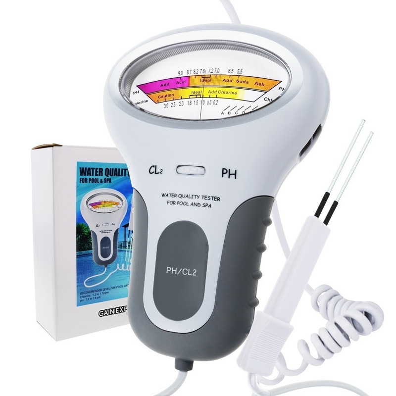 Cl2 PH Detector Pen Portable Electrical Tester for Measuring Water in Swimming Pools